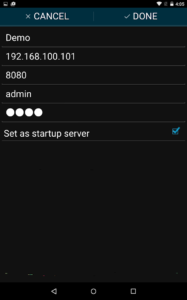 CORTROL Mobile initial setup 187x300 - Mobile Client for iOS & ANDROID